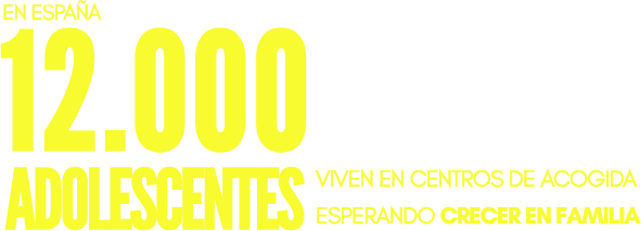 12.000 Adolescentes viven en centros de acogida esperando crecer en familia